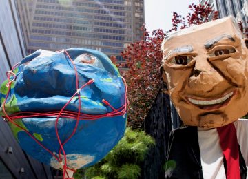 Protest at Comcast headquarters